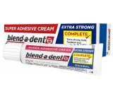 Blend-a-dent Super-Haftcreme Complete Extra Stark Original fixační krém pro zubní náhrady, protézy 47 g