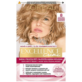Loreal Paris Excellence Creme barva na vlasy 8 Blond světlá