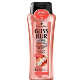 Gliss Kur Ultimate Resist šampon pro slabé, vyčerpané vlasy 250 ml