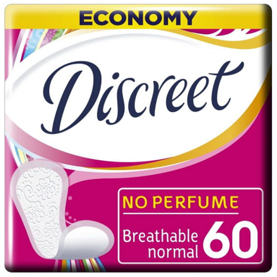 Discreet Normal Economy slipové intimní vložky pro každodenní použití 60 kusů