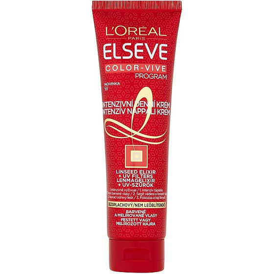 Loreal Paris Elseve Color Vive Intenzivní denní krém na barvené a melírované vlasy 150 ml