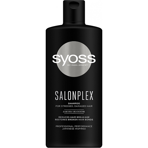 Syoss SalonPlex šampon pro chemicky i mechanicky namáhané vlasy 440 ml