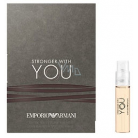 Giorgio Armani Emporio Stronger With You toaletní voda pro muže 1,2 ml s rozprašovačem, vialka