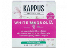 Kappus White Magnolia - Bílá Magnólie luxusní toaletní mýdlo 125 g