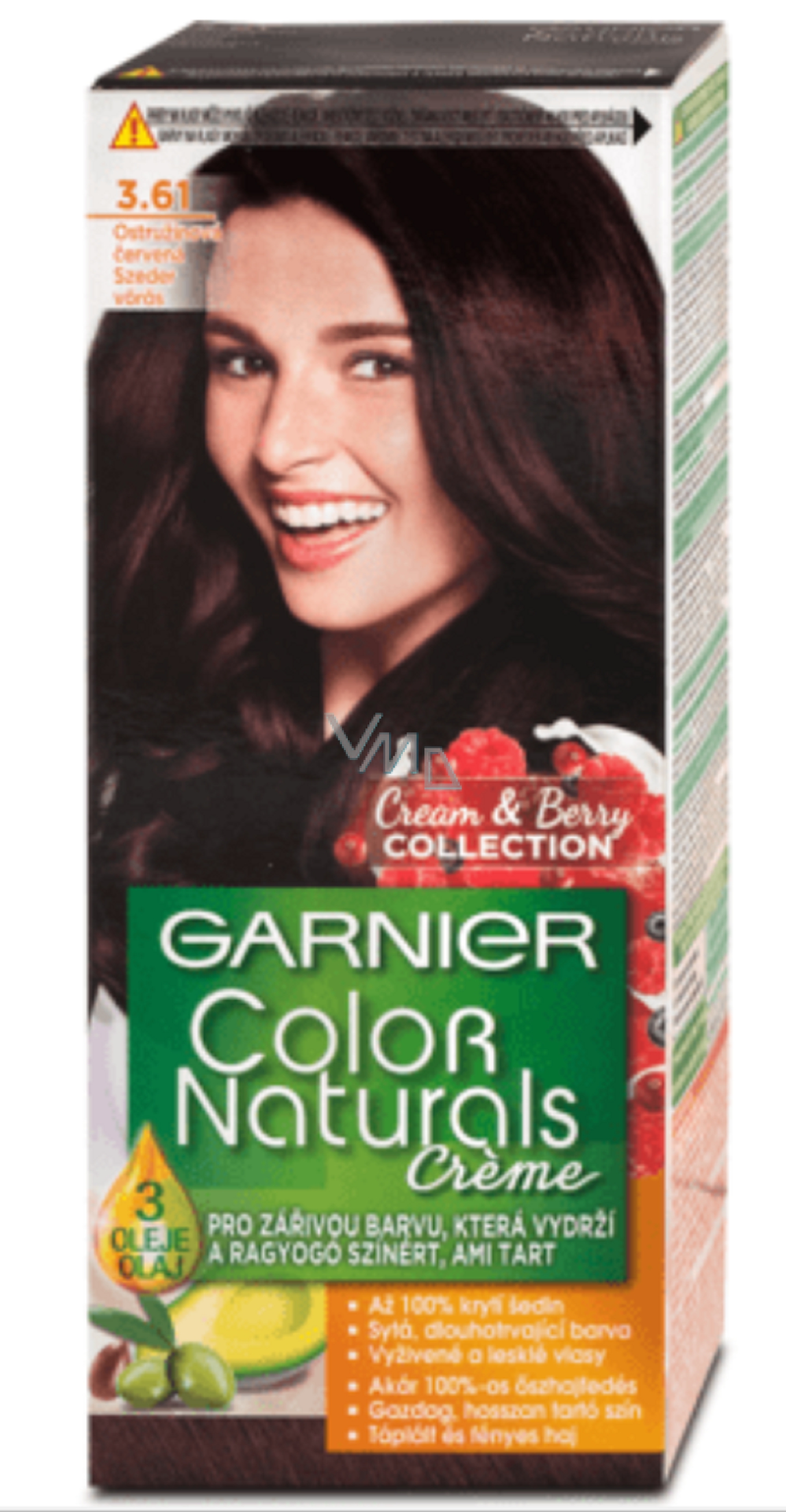 Garnier naturals отзывы. Гарньер 3.61. 3.61 Краска д/волос "Garnier Color naturals" сочная ежевика. Гарньер краска 3. Краска для волос гарньер 3.61.