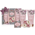 Baylis & Harding Sametová růže a Kašmír sprchový krém 200 ml + mléko na ruce a tělo 200 ml + toaletní mýdlo 150 g + vonné mýdlové lístky 4 x 6 g, kosmetická sada