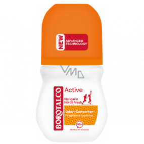 Borotalco Active Mandarin a Neroli Fresh kuličkový deodorant roll-on unisex 50 ml