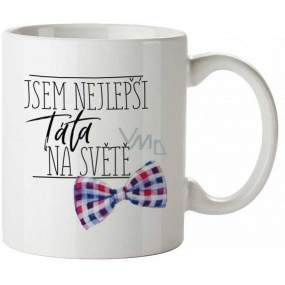 Bohemia Gifts Jsem nejlepší táta na světě keramický hrnek s obrázkem 350 ml