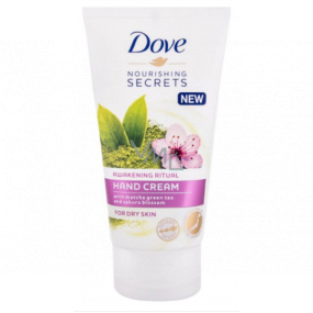 Dove Nourishing Secrets Awakening Ritual Matcha Tea & Sakura - Zelený čaj a třešňový květ hydratační krém na ruce 75 ml