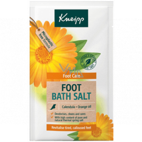 Kneipp Měsíček a pomerančový olej sůl do koupele na chodidla 40 g