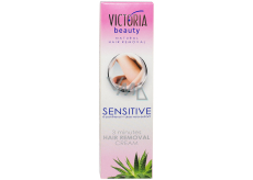 Victoria Beauty Sensitive 3-minutový depilační krém s Aloe Vera 100 ml