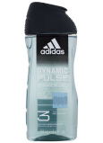 Adidas Dynamic Pulse 3in1 sprchový gel na tělo, vlasy a pleť pro muže 250 ml