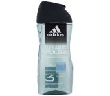 Adidas Dynamic Pulse 3in1 sprchový gel na tělo, vlasy a pleť pro muže 250 ml