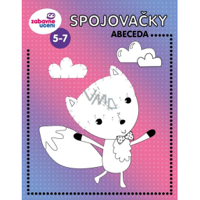 Ditipo Spojovačky omalovánky Abeceda 16 stran A4 215 x 275 mm věk 5 - 7