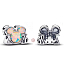 Charm Sterlingové stříbro 925 Disney Mickey s opálem rok 2026, korálek na náramek film