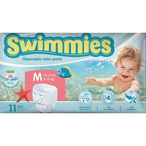 Swimmies plenky do vody 9-15 kg, 11 ks Swimmies plenky do vody 9-15 kg, 11 ks