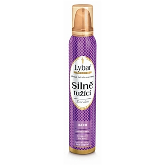 Lybar Hard Silně tužící pěnové tužidlo na vlasy 200 ml