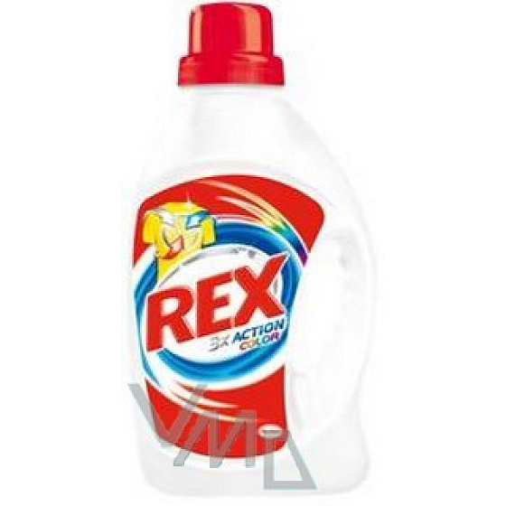 Rex 3 x Action Color gel na praní barevného prádla 20 dávek 1,4 l