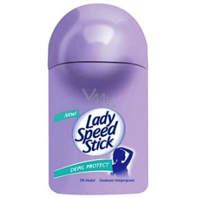 Lady Speed Stick Depil Protect kuličkový antiperspirant deodorant roll-on pro ženy 50 ml