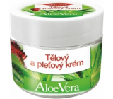 Bione Cosmetics Aloe Vera tělový a pleťový krém pro všechny typy pokožky 260 ml