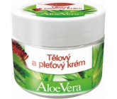 Bione Cosmetics Aloe Vera tělový a pleťový krém pro všechny typy pokožky 260 ml