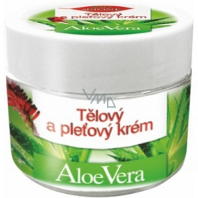 Bione Cosmetics Aloe Vera tělový a pleťový krém pro všechny typy pokožky 260 ml