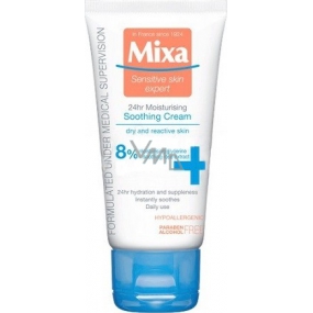 Mixa Moisturizing Soothing Cream zklidňující hydratační krém 8% 50 ml