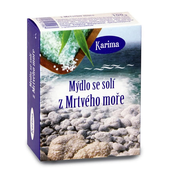 Karima Mrtvé moře toaletní mýdlo se solí z mrtvého moře 100 g