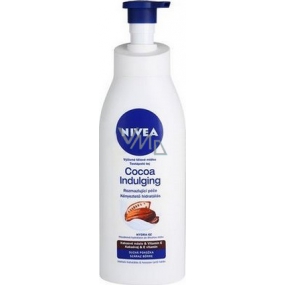Nivea Cocoa Indulging Výživné tělové mléko pro suchou pokožku 400 ml