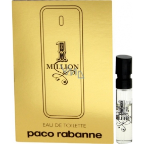 Paco Rabanne 1 Million toaletní voda pro muže 1,5 ml s rozprašovačem, vialka