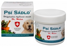 Dr. Weiss Psí sádlo Originální bylinná mast při kašli, nachlazení, rýmě, ucpaném nosu, astma 75 ml