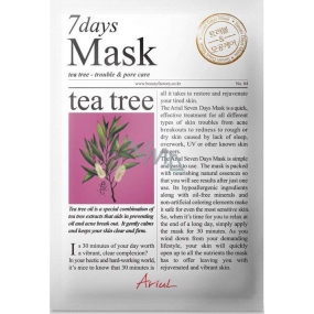 Ariul Tea Tree čisticí textilní maska na obličej 20 g