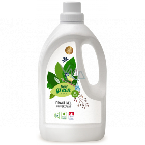 Real Green Clean univerzální prací gel na bílé i barevné prádlo 42 dávek 1,5 l