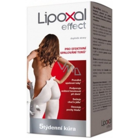 Lipoxal Effect přípravek pro efektivní spalování tuků, 5týdenní kúra 120 tablet