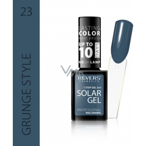Revers Solar Gel gelový lak na nehty 23 Grunge Style 12 ml