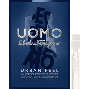 Salvatore Ferragamo Uomo Urban Feel toaletní voda pro muže 1,5 ml s rozprašovačem, vialka