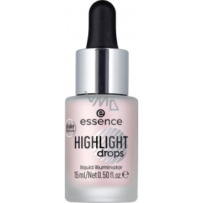 Essence Highlight Drops Liquid Illuminator tekutý rozjasňovač 20 Rosy Aura 15 ml