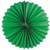 Lampion kulatý středně zelený 25 cm