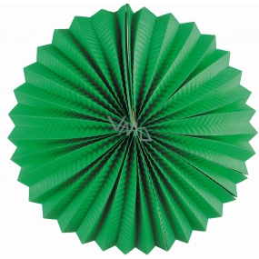 Lampion kulatý středně zelený 25 cm
