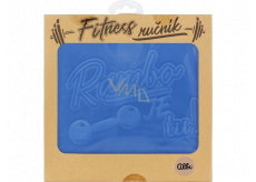 Albi Fitness ručník Rambo je tu modrý 90 x 50 cm
