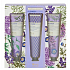 Heathcote & Ivory Flower Blooms Lavender Garden vyživující krém na ruce a nehty 3 x 30 ml, kosmetická sada
