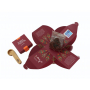 English Tea Shop Bio Rooibos čistý sypaný 80 g + dřevěná odměrka se sponou