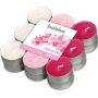 Bolsius Aromatic Pink Orchid - Růžová orchidej vonné čajové svíčky 18 kusů, doba hoření 4 hodiny