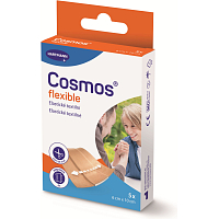 Hartmann Cosmos Pružná náplast, 6× 10 cm, 5 ks