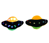 EP Line UFO svítící plyšový polštář 40 x 25 x 15 cm