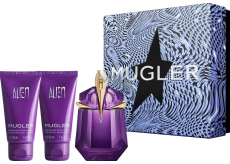 Thierry Mugler Alien parfémovaná voda pro ženy 30 ml + tělové mléko 50 ml + sprchový gel 50 ml, dárková sada pro ženy