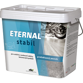 Eternal Stabil protiskluzová barva na betonové podlahy a dlažbu, světle šedá, 10 kg Eternal Stabil protiskluzová barva na betonové podlahy a dlažbu, světle šedá, 10 kg