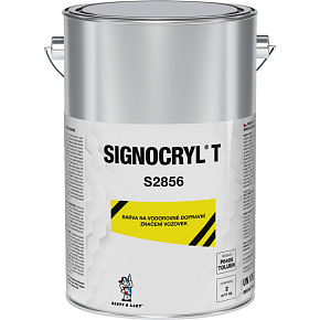 SIGNOCRYL T barva na vodorovné dopravní značení vozovek S2856, 0620 žlutá, 4 l