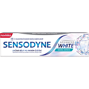 Sensodyne Advanced White Enamel Defence zubní pasta pro citlivé zuby, 75 ml