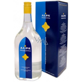 Alpa Francovka lihový bylinný roztok 1000 ml, dárková sada